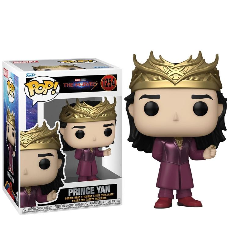 Funko Pop! Marvel Studios - The Marvels - (1254) Prince Yan Vinyl Figure 9cm