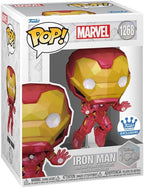 Funko Pop! Marvel Disney 100th (1268) Iron Man Exclusive Vinyl Figure 9Cm