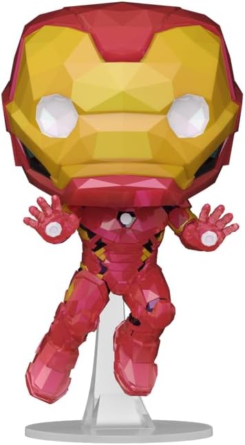 Funko Pop! Marvel Disney 100th (1268) Iron Man Exclusive Vinyl Figure 9Cm
