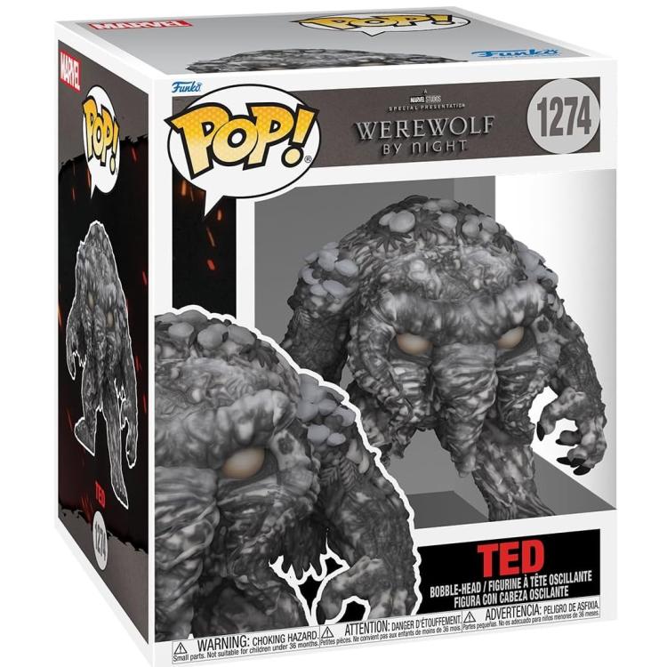 Funko Pop! Marvel Werewolf By Night: (1274) Ted Vinyl Figure 9Cm