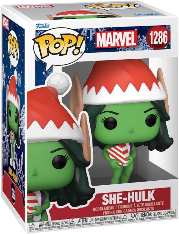 Funko Pop! Marvel (1286) She-Hulk Figure Collect Them All! Christmas Holiday