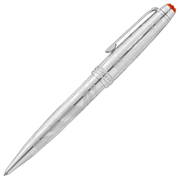 Montblanc Meisterstück X Olympic Heritage Chamonix 1924 Solitaire Midsize Ballpoint Pen 131373