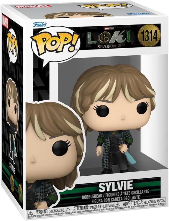 Funko Pop! Marvel Loki (1314) Sylvie Vinyl Figure 9Cm TV Series Disney+
