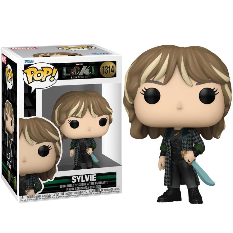 Funko Pop! Marvel Loki (1314) Sylvie Vinyl Figure 9Cm TV Series Disney+