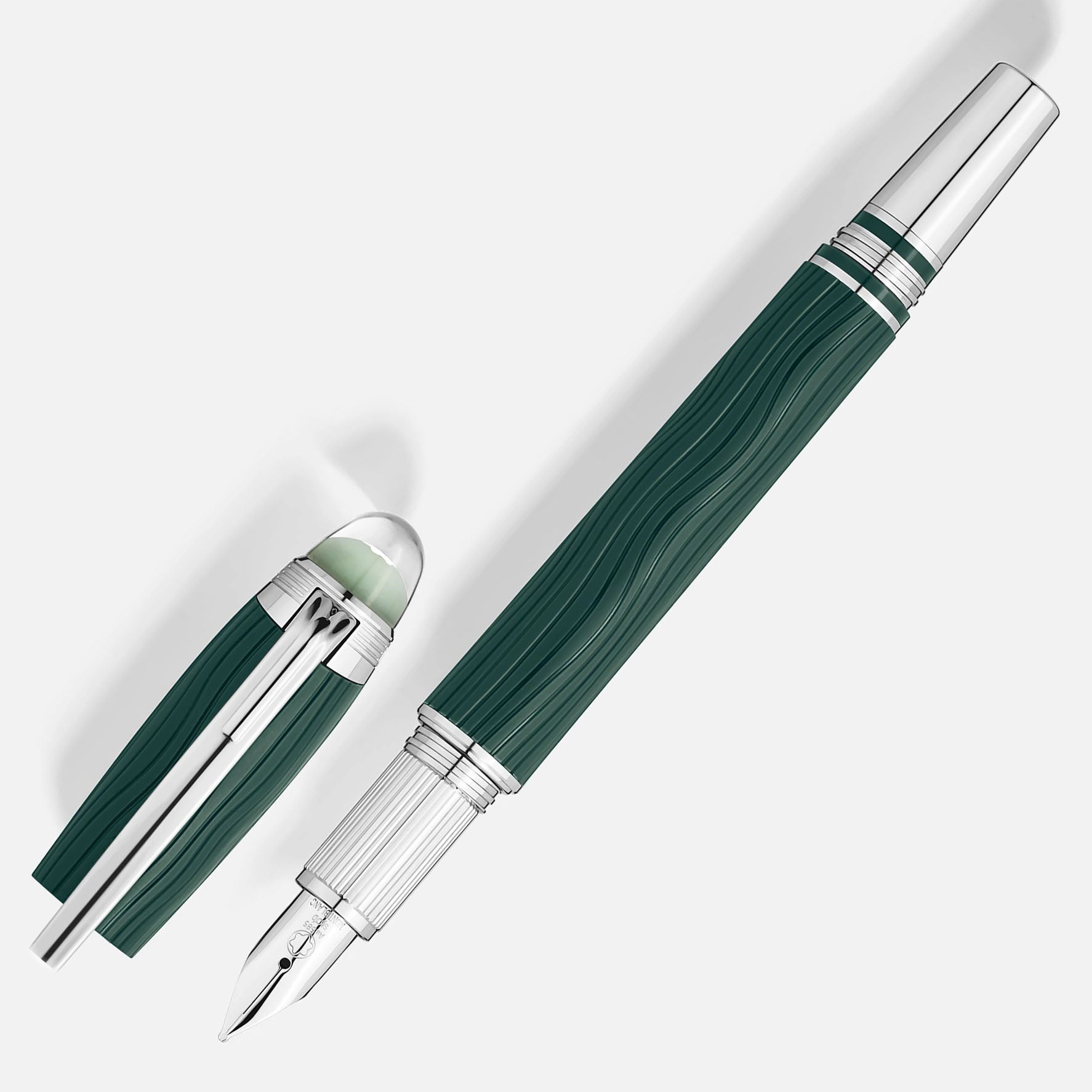 Montblanc StarWalker PolarGreen fountain pen M nib 132902