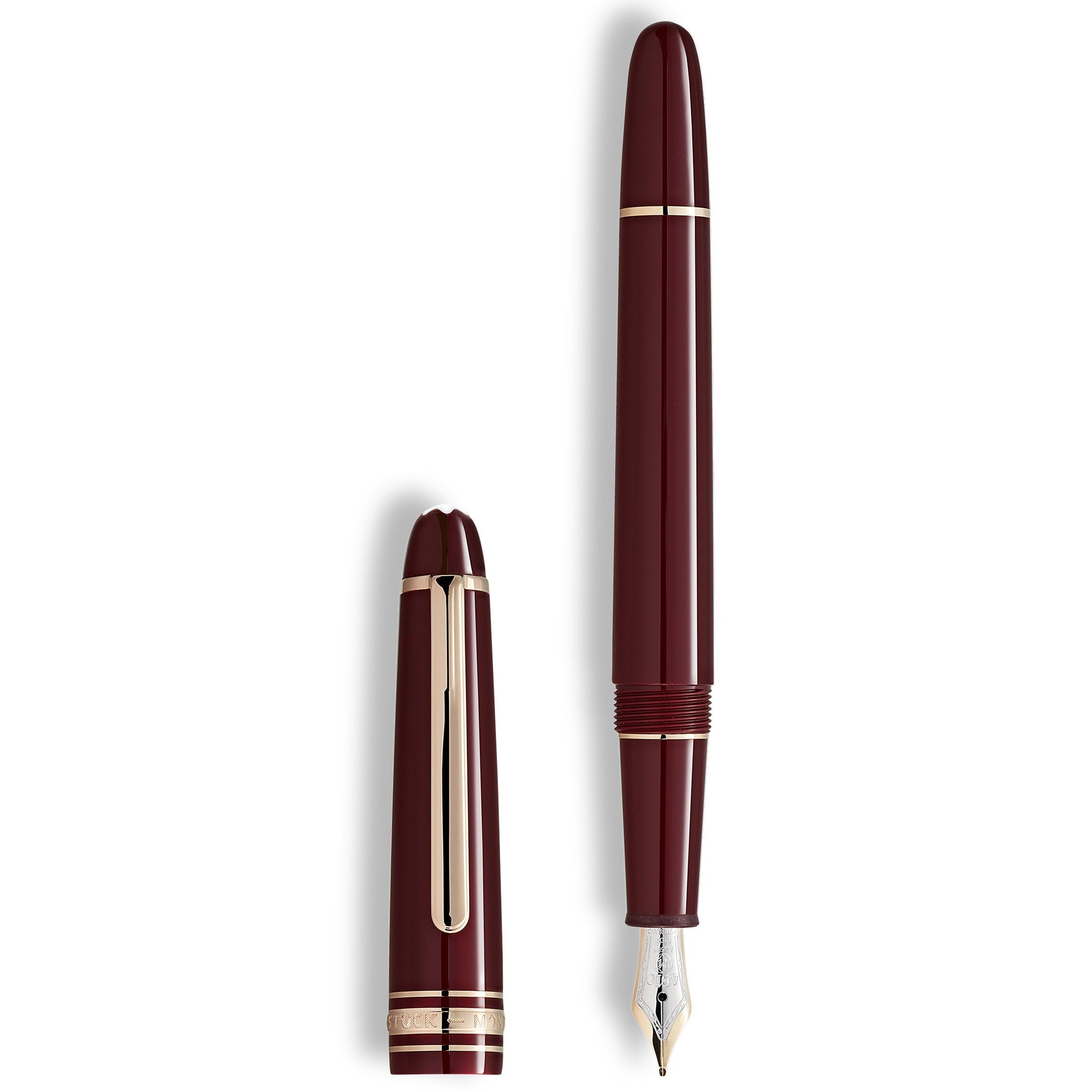 Montblanc Meisterstück Bordeaux Classique Fountain Pen M Nib 133014