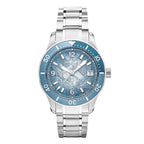 Montblanc Iced Sea Automatic Date 0 Oxygen 38mm light blue automatic steel 134022