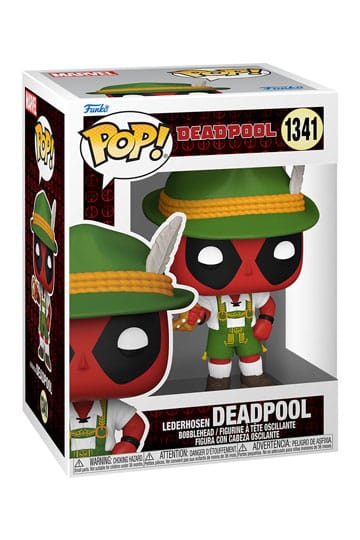 Funko Pop! Marvel Deadpool Parody - (1341) Lederhosen Deadpool Figure 9Cm