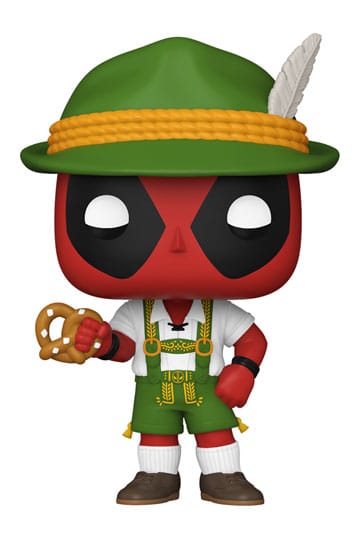 Funko Pop! Marvel Deadpool Parody - (1341) Lederhosen Deadpool Figure 9Cm