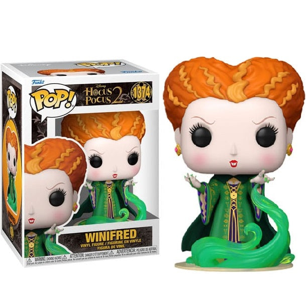 Funko Pop! Disney Hocus Pocus 2 (1374) Winifred Vinyl Figure 9cm Witch