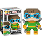 Funko Pop ! Marvel 8-Bit Spider-Man (1389) Doctor Octopus Vinyl Figure 9Cm