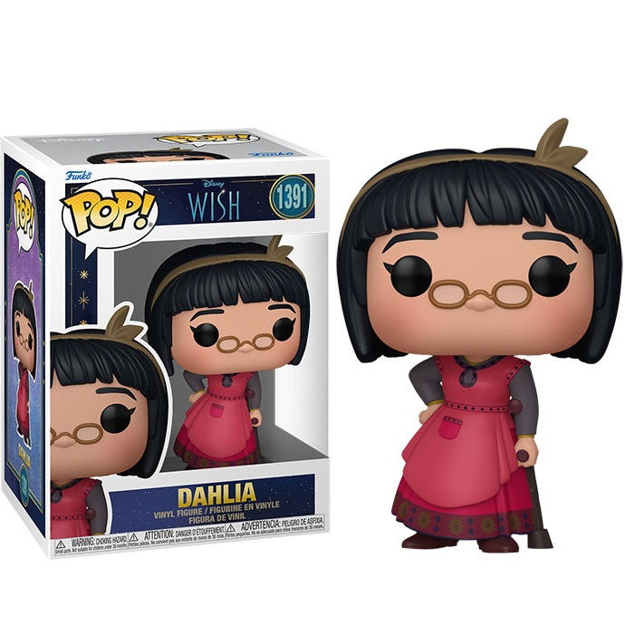 Funko Pop! Disney Wish (1391) Dahlia Vinyl Figure 9cm Collectible Statue