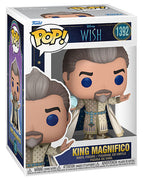 Funko Pop! Disney Wish (1392) King Magnifico Vinyl Figure 9Cm Collectible Statue