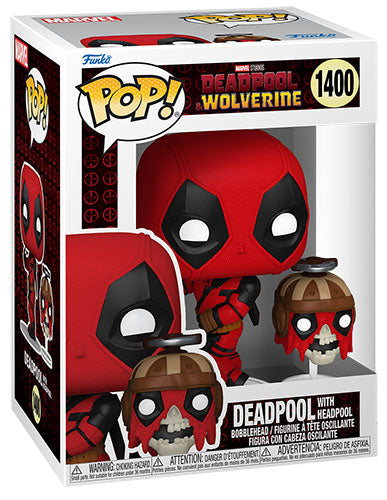 Funko Pop! Marvel Studios - Deadpool & Wolverine (1400) Deadpool W/Headpool