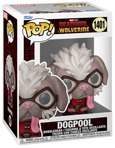 Funko Pop! Marvel Studios - Deadpool & Wolverine (1401) Dogpool Figure 9cm