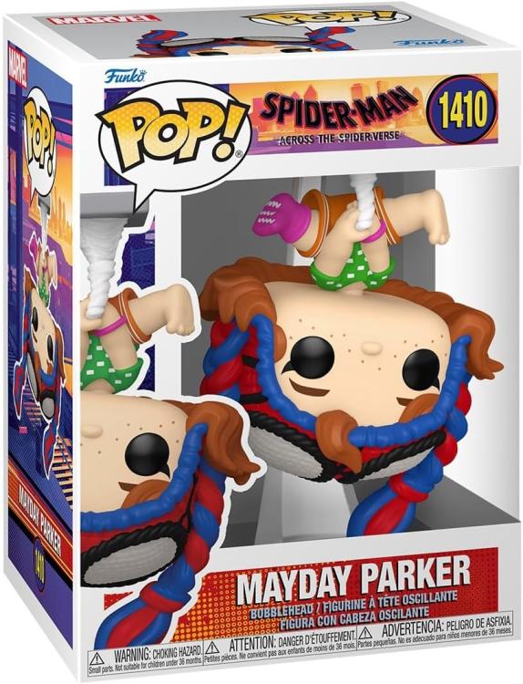 Funko Pop! Marvel Spider-Man The Spider-Verse (1410) Mayday Parker Special