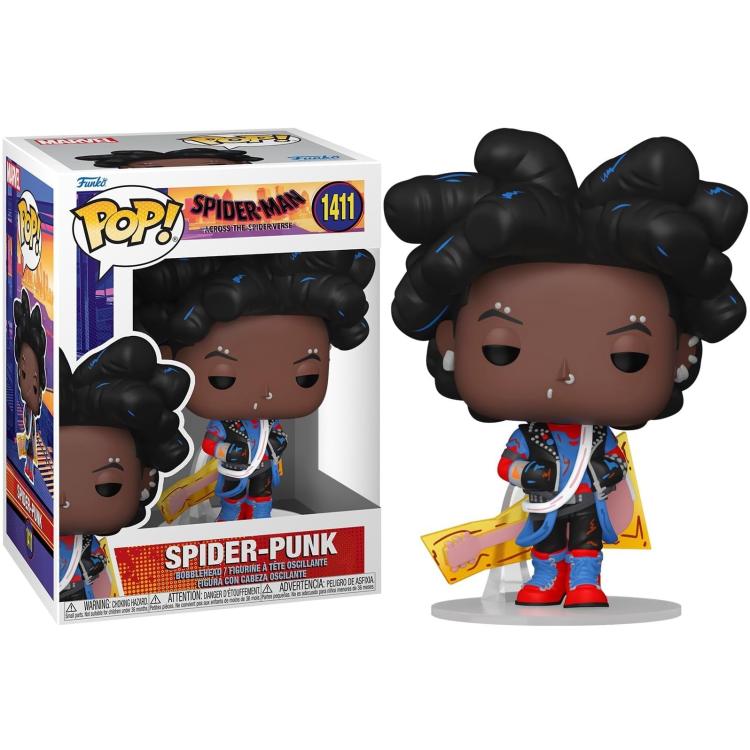 Funko Pop ! Marvel Spider-Man Across The Spider-Verse (1411) Spider-Punk Special