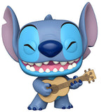 Funko Pop! Disney Lilo & Stitch (1419) Stitch W/Ukulele Vinyl Figure Large 25Cm