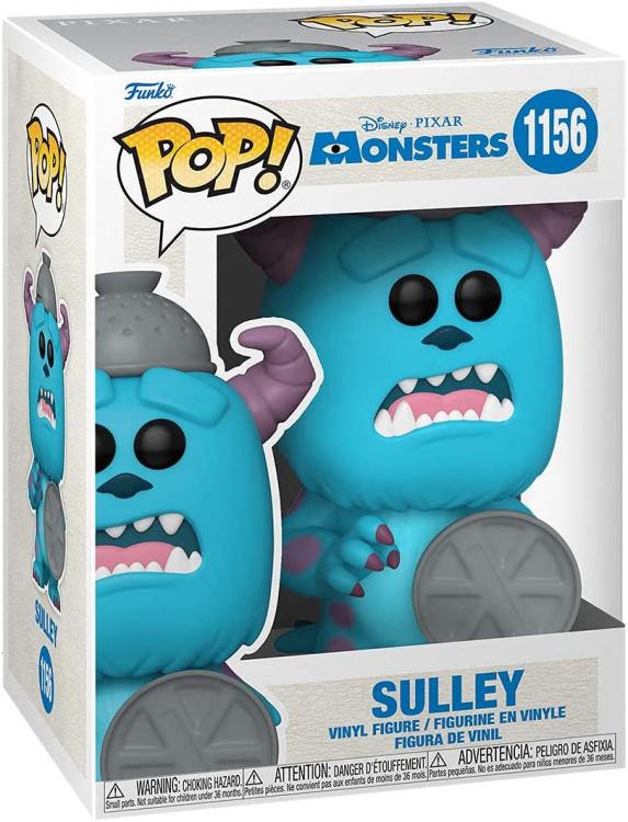Funko Pop ! Disney Monsters & Co 20th - (1156) Sulley W/ Lid Figure 9cm