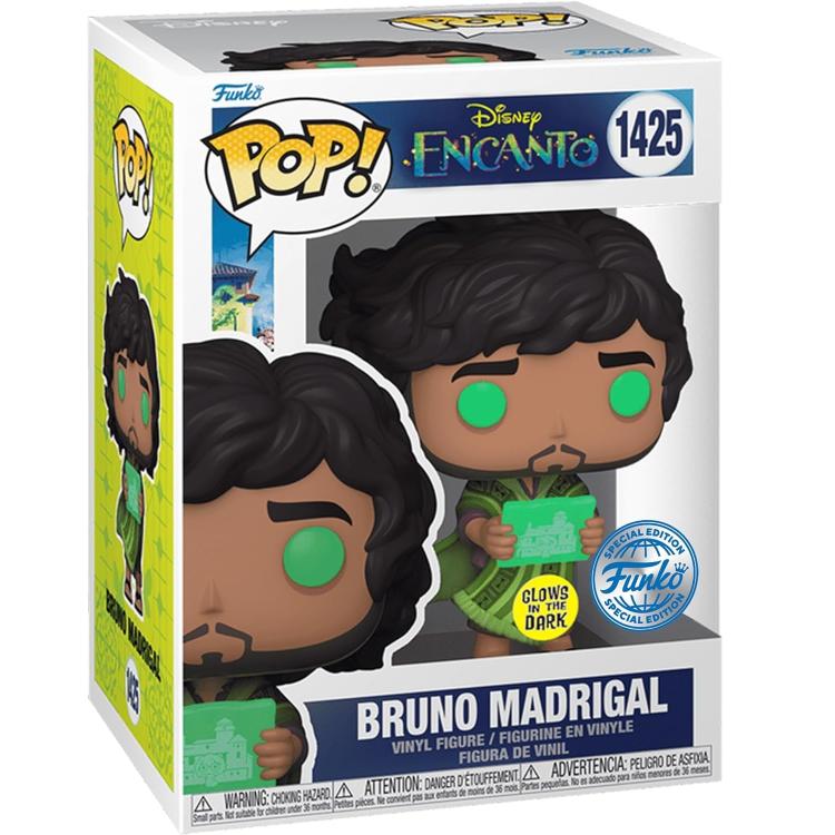 Funko Pop! Disney Encanto (1425) Bruno Madrigal Glows In The Dark Figure Vinyl