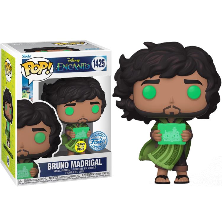 Funko Pop! Disney Encanto (1425) Bruno Madrigal Glows In The Dark Figure Vinyl
