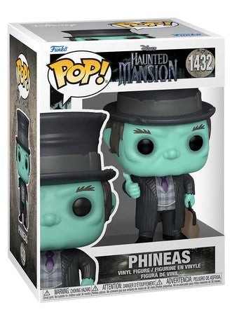 Funko Pop! Disney Haunted Mansion - (1432) Phineas Vinyl Figure 9Cm