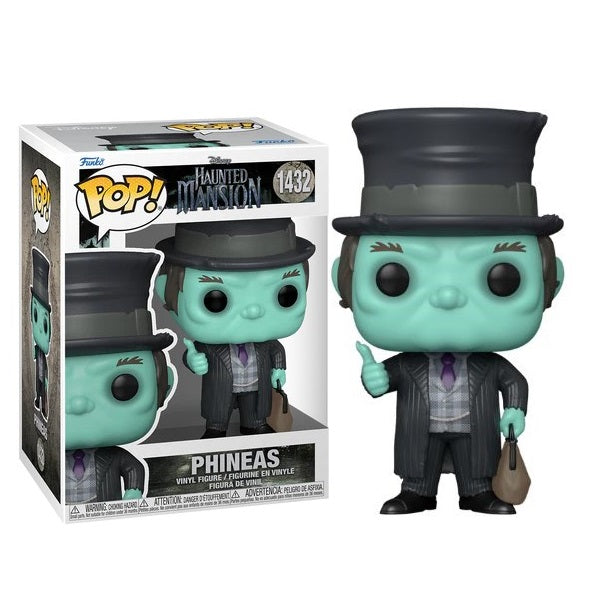 Funko Pop! Disney Haunted Mansion - (1432) Phineas Vinyl Figure 9Cm