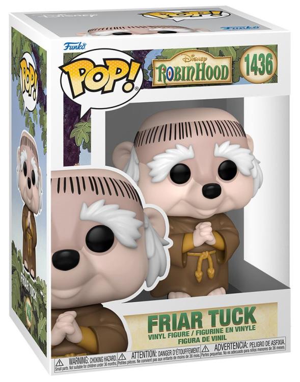 Funko Pop! Disney Robin Hood - (1436) Friar Tuck Vinyl Figure 9Cm New