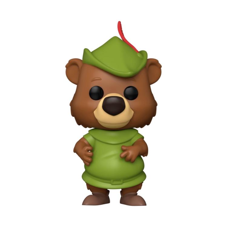 Funko Pop ! Disney Robin Hood (1437) Little Jon Vinyl 9 Cm Figure Da Collezione