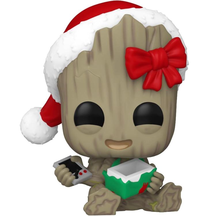 Funko Pop! Marvel - (1440) - Groot - Collect Them All! - Christmas - Holiday
