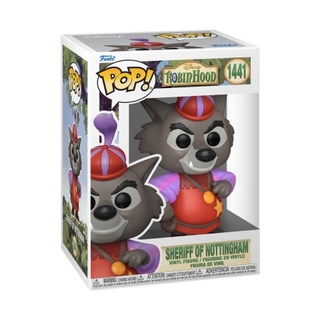 Funko Pop! Disney Robin Hood - (1441) Sheriff Of Nottingham Figure Sheriff 9Cm