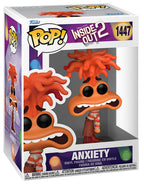 Funko Pop ! Disney Inside Out 2 - (1447) Anxiety Vinyl Figure Ansia 9Cm In Stock