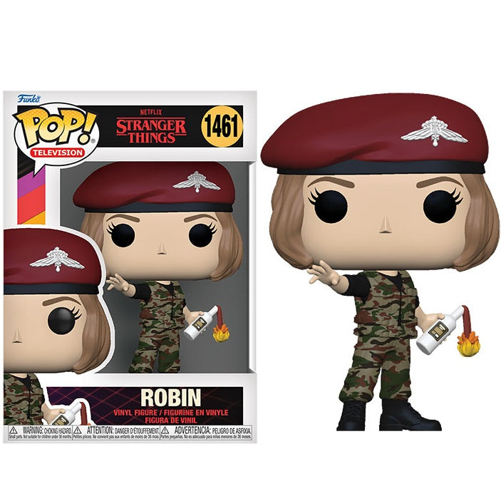 Funko Pop! Television Netflix Stranger Things S4 (1461) Robin W/ Cocktail 9cm