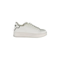GAELLE PARIS Scarpe Sneakers Uomo Bianche con Dettagli a Contrasto