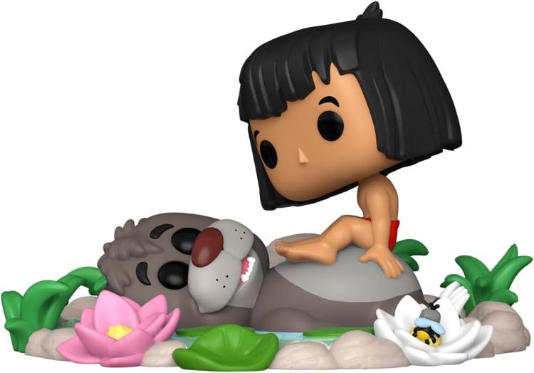 Funko Pop! Moments Disney The Jungle Book - (1490) Baloo & Mowgli Figure
