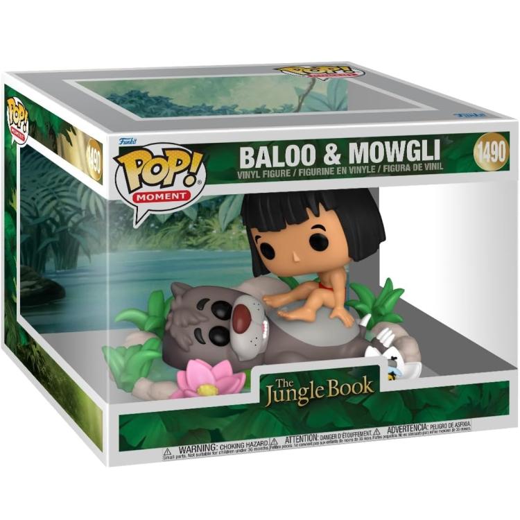 Funko Pop! Moments Disney The Jungle Book - (1490) Baloo & Mowgli Figure