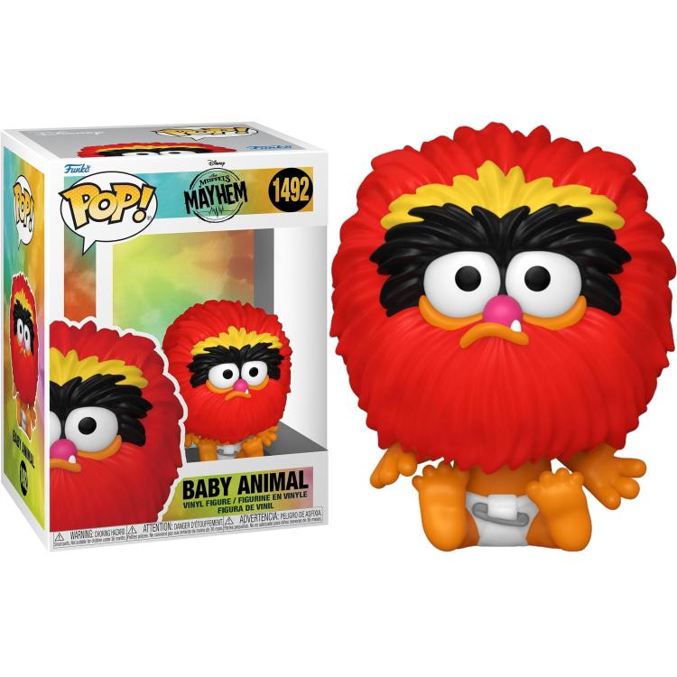 Funko Pop! Disney - The Muppets Mayhem (1492) Baby Animal Vinyl Figure 9Cm