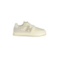CALVIN KLEIN Scarpe Sneakers Uomo Bianche con Dettagli Tortora