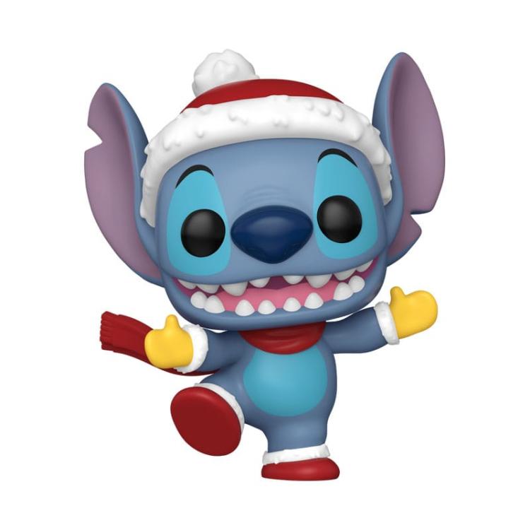 Funko Pop! Disney Lilo & Stitch Holiday (1503) Stitch W/Hat Vinyl Figure 9Cm