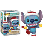 Funko Pop! Disney Lilo & Stitch Holiday (1503) Stitch W/Hat Vinyl Figure 9Cm