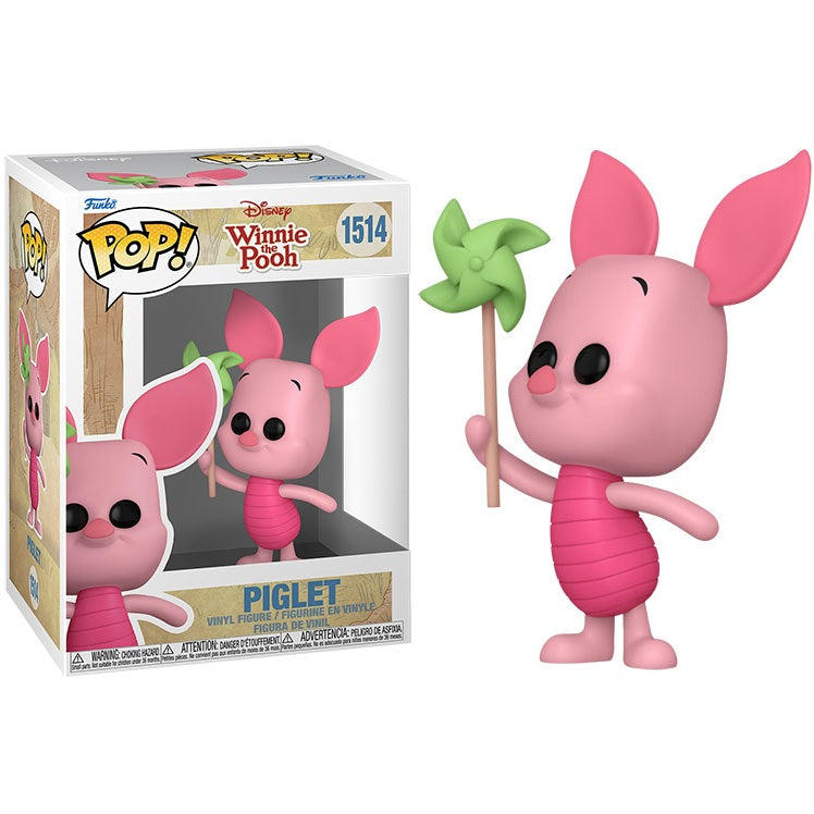 Funko Pop! Disney Winnie The Pooh - (1514) Piglet W/ Pinwheel Figure