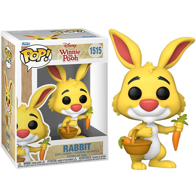 Funko Pop! Disney Winnie The Pooh (1515) Rabbit W/Basket Vinyl Figure 9Cm