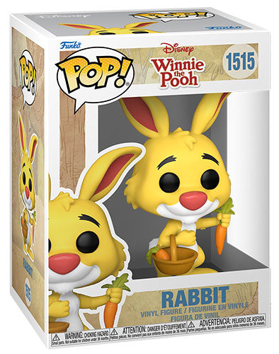 Funko Pop! Disney Winnie The Pooh (1515) Rabbit W/Basket Vinyl Figure 9Cm