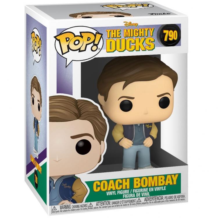 Funko Pop Mighty Ducks 790 Coach Bombay Vinyl Action Figure Ice Hockey