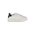 GAELLE PARIS Scarpe Sneakers Uomo Bianche con Dettagli a Contrasto