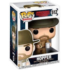 Funko Pop! Television Stranger Things - Hopper (512) Vinyl Figure 9cm Hopper