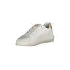 CALVIN KLEIN Scarpe Sportive Donna Bianche con Dettagli Rosa