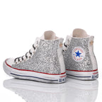 Converse Silver Glitter