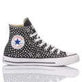 Black Swarovski Converse