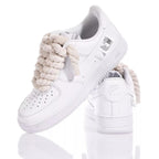 Nike Air Force 1 Boom Laces Natural